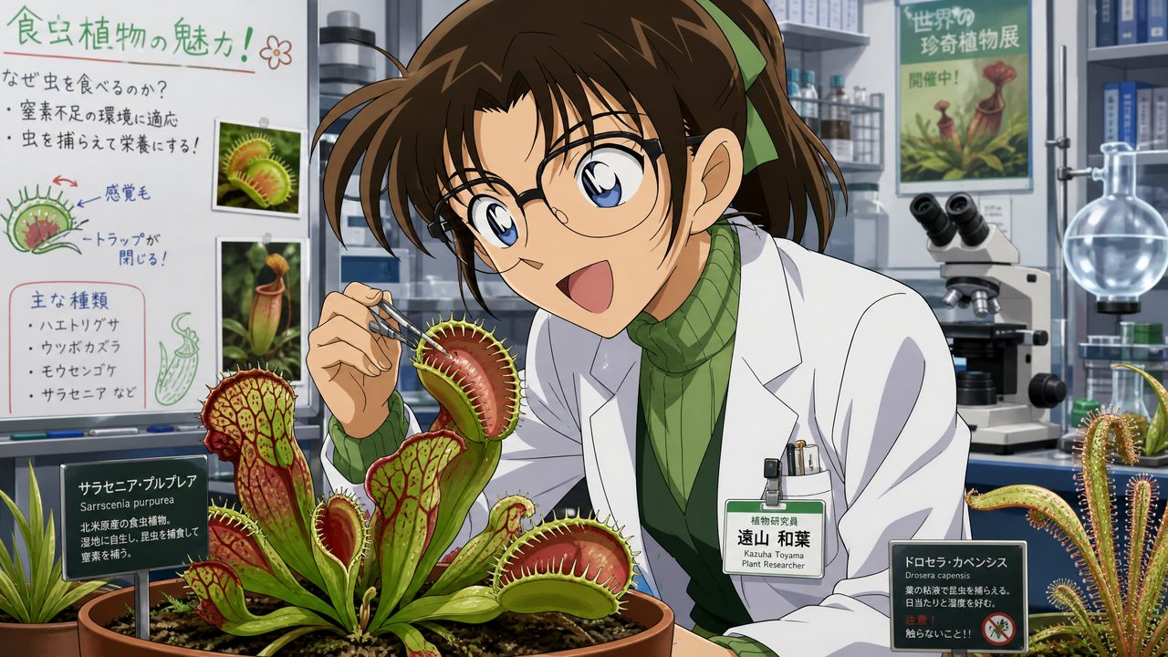 猎奇食虫植物测评视频